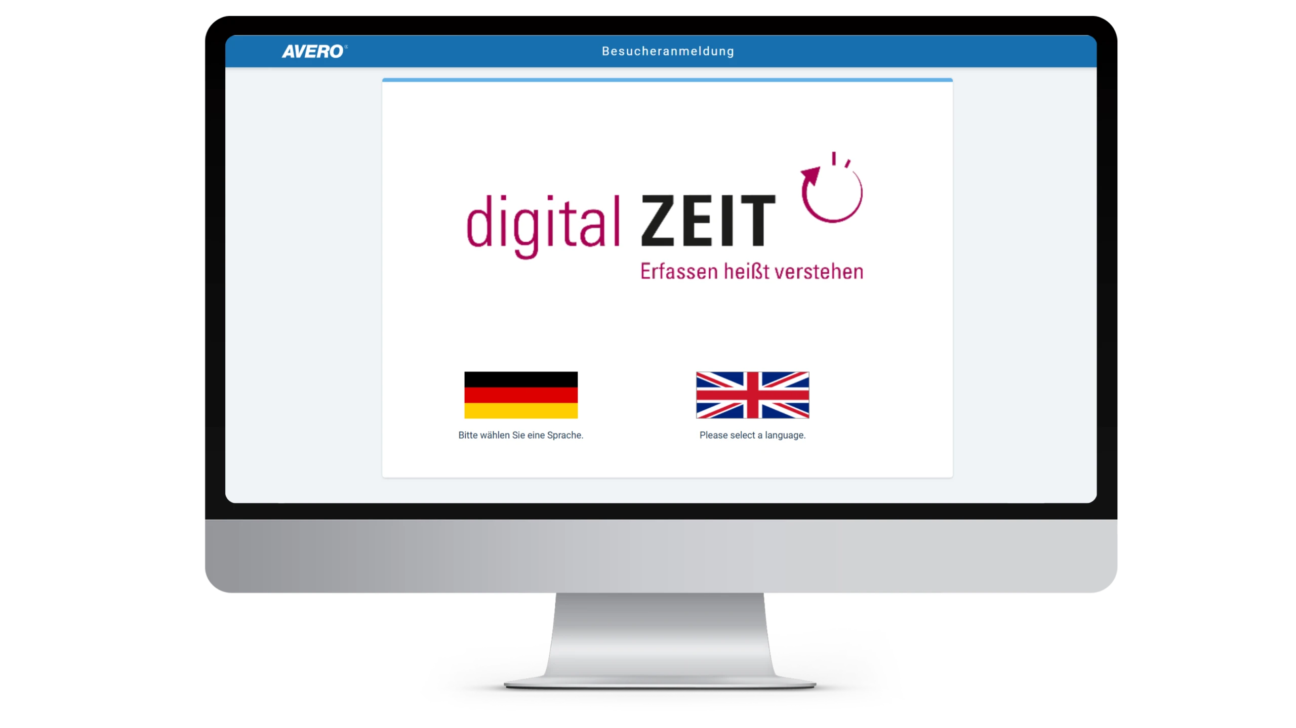besucherverwaltung-besucheranmeldung-avero Self-Check-In Terminal für Besucherverwaltung